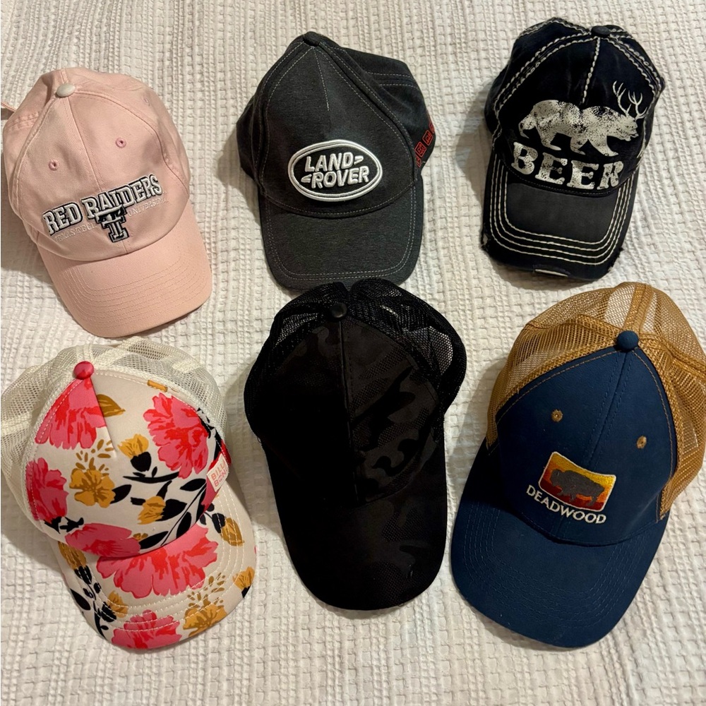 Excellent Shape Baseball Cap Set